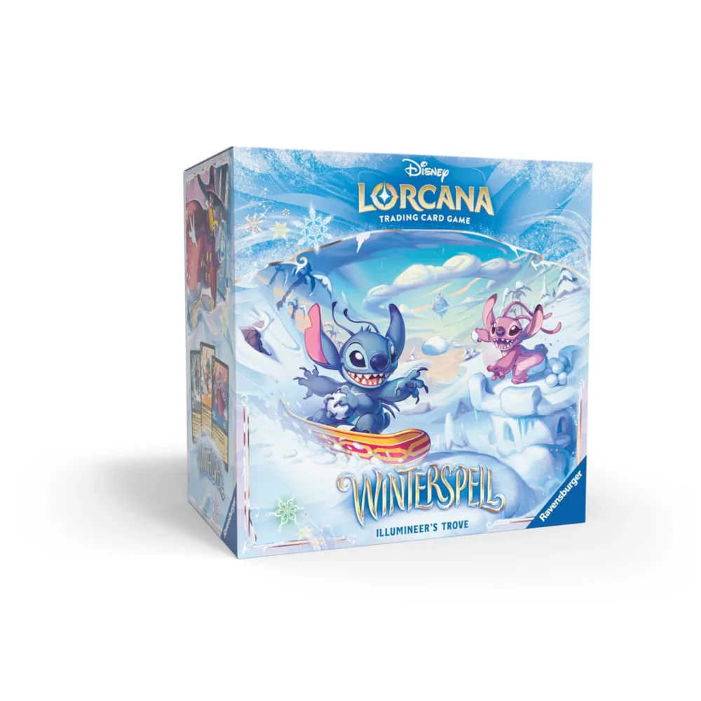 Disney Lorcana Trading Card Game Winterspell Illumineer's Trove Set Afbeelding 1