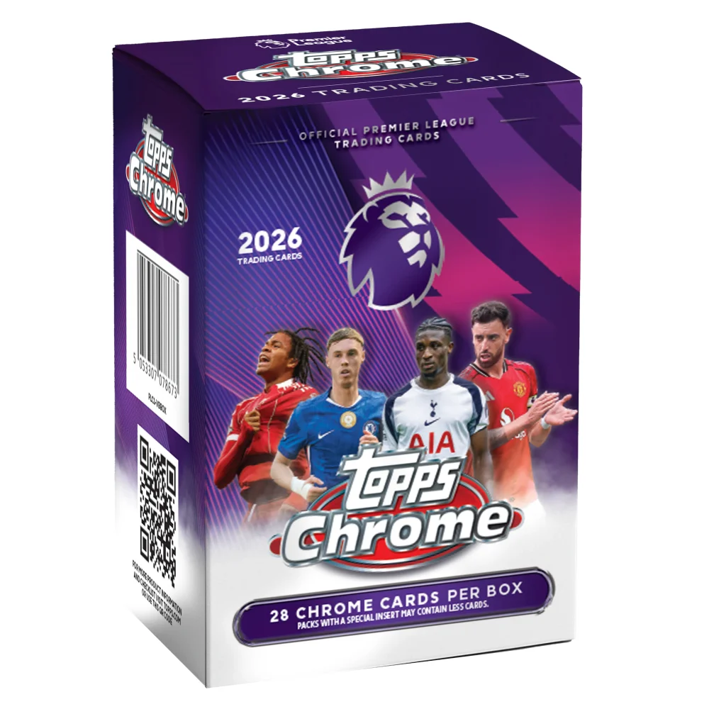2026 Topps Premier League Chrome Value Box Afbeelding 1