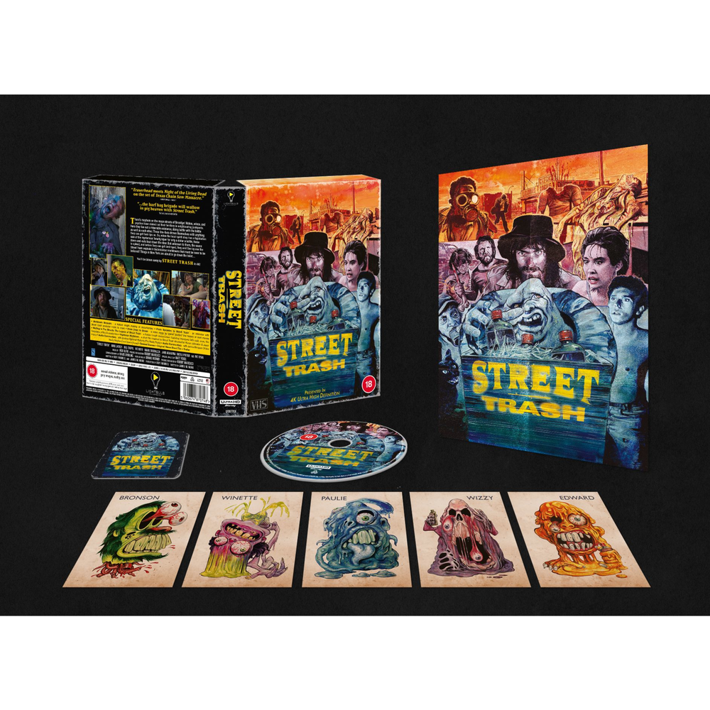 Street Trash 4K Ultra HD Limited Collector's Edition VHS Box Afbeelding 1