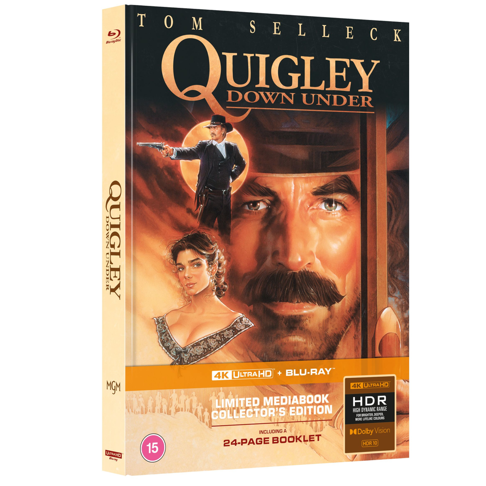 Quigley Down Under 4K Ultra HD Mediabook Afbeelding 1
