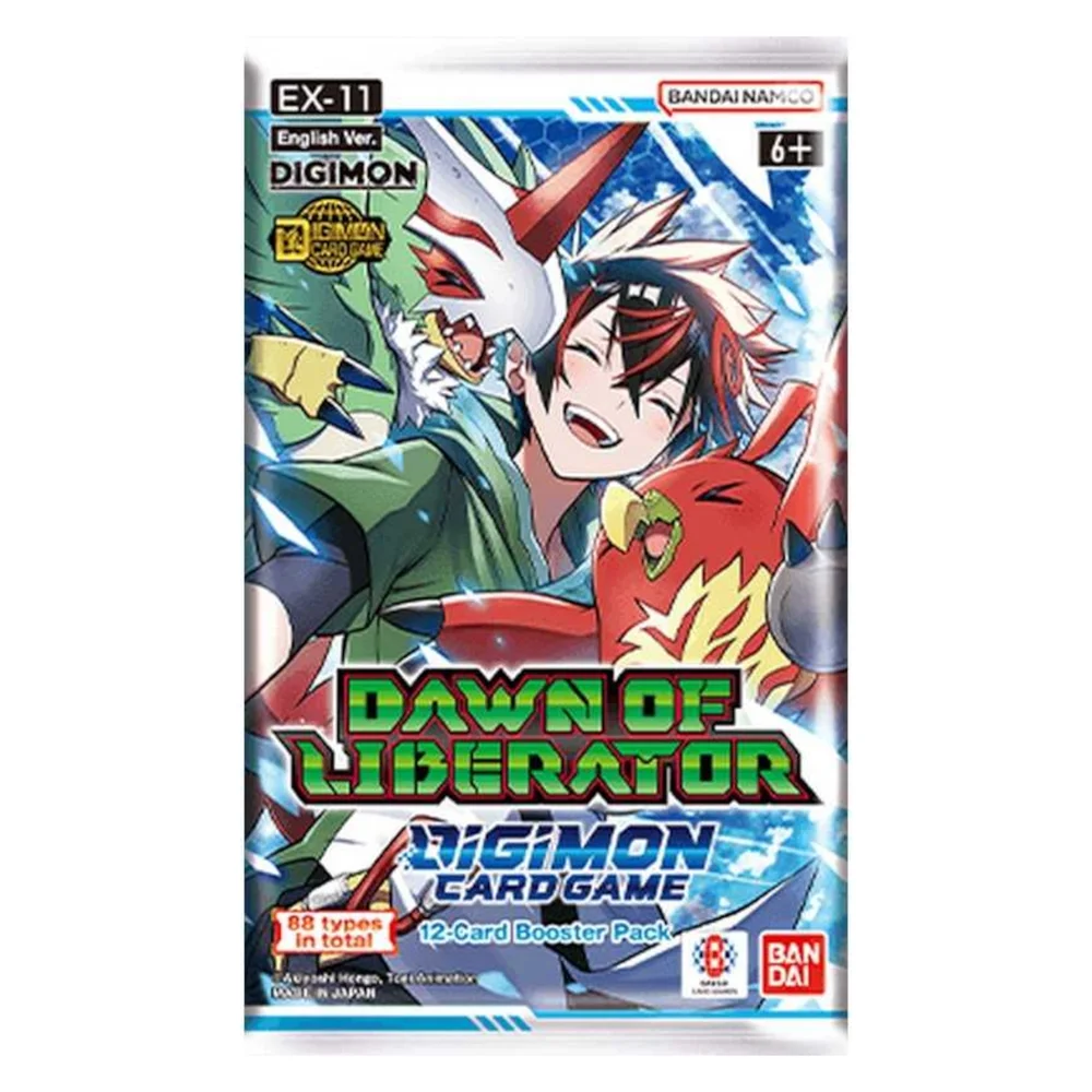 Digimon Card Game: Extra Booster Box Dawn Of Liberator (24 Packs) Afbeelding 1