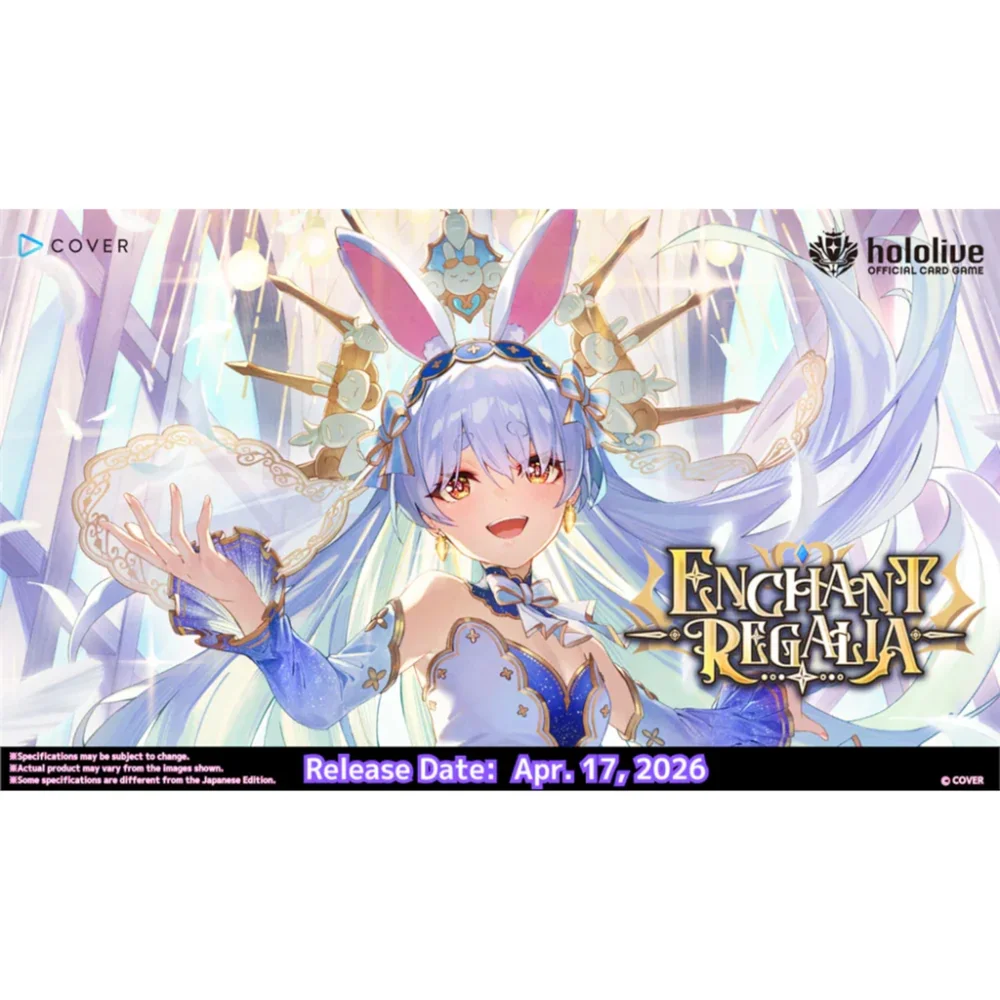 Hololive Official Card Game: Booster Box Enchant Regalia (12 Packs) Afbeelding 1