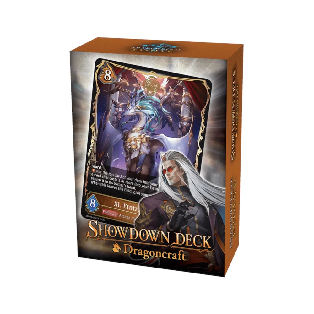 Shadowverse: Evolve Trading Card Game Showdown Deck: Dragoncraft Afbeelding 1