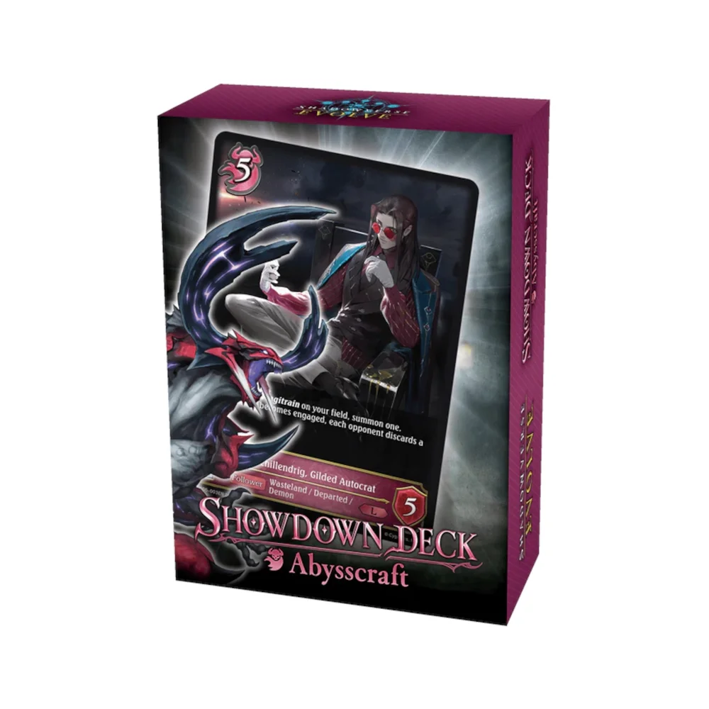 Shadowverse: Evolve Trading Card Game Showdown Deck: Abysscraft Afbeelding 1