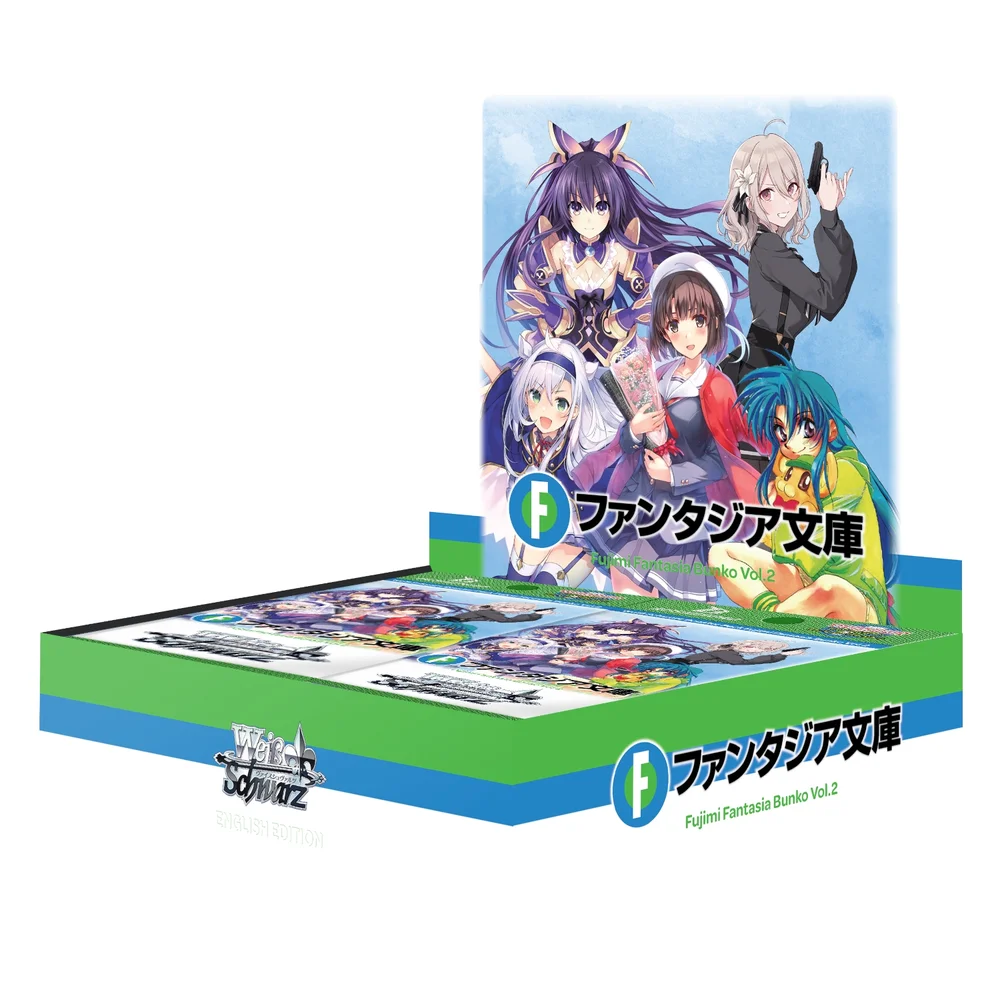 Weiss Schwarz Trading Card Game Booster Box: Fujimi Fantasia Bunko Vol.2 (12 Packs) Afbeelding 1