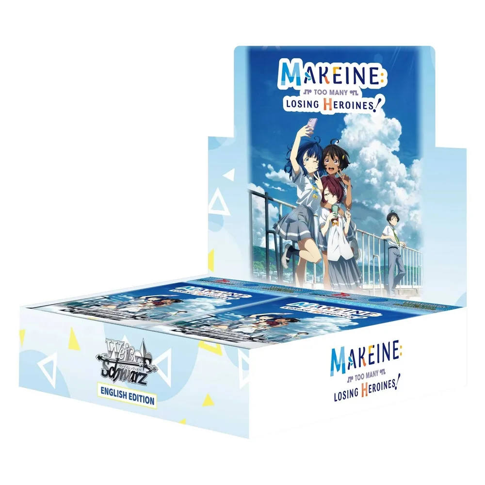 Weiß Schwarz Trading Card Game Booster Box: Makeine Too Many Losing Heroines (12 Packs) Afbeelding 1