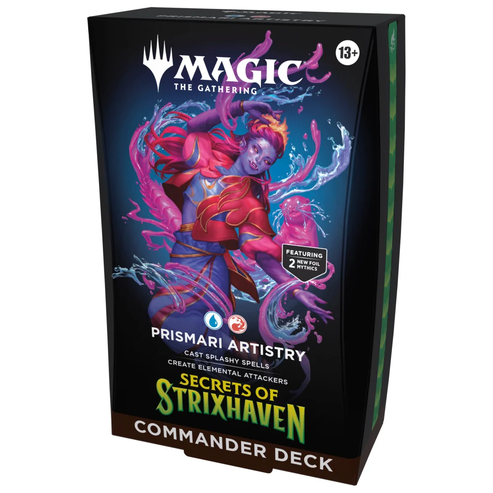 Magic: The Gathering Secrets of Strixhaven Commander Deck - Prismari Artistry Afbeelding 1