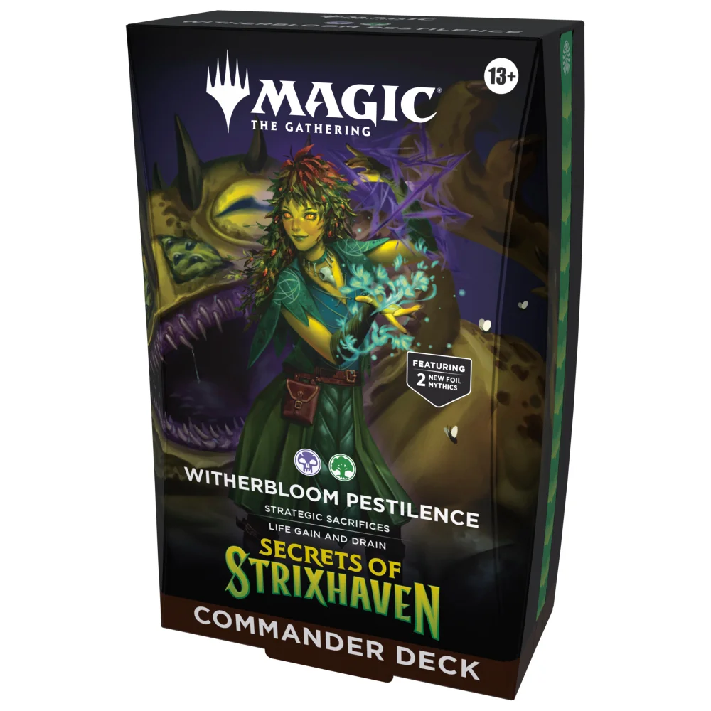 Magic: The Gathering Secrets of Strixhaven Commander Deck - Witherbloom Pestilence Afbeelding 1