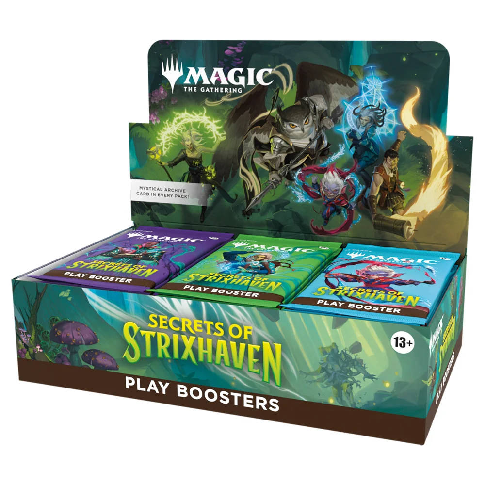 Magic: The Gathering Secrets of Strixhaven - Play Booster Box (30 Packs) Afbeelding 1