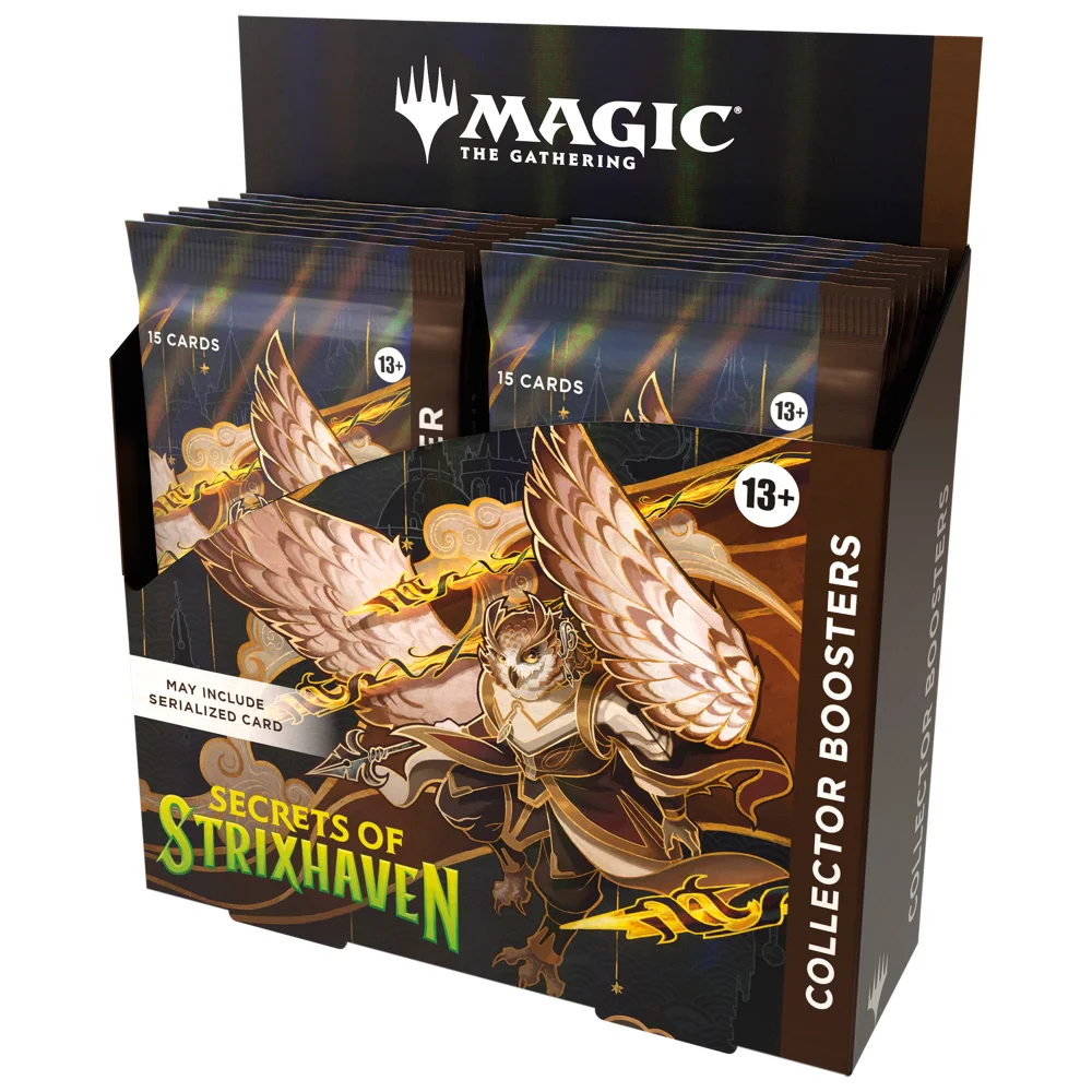 Magic: The Gathering Secrets of Strixhaven - Collector Booster Box (12 Packs) Afbeelding 1
