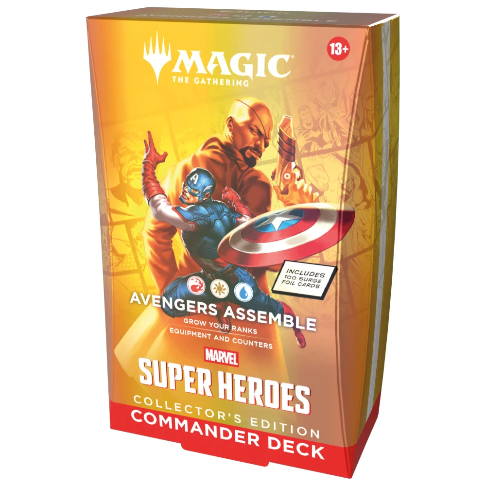 Magic: The Gathering Marvel Super Heroes Collector’s Edition Commander Deck - Avenger Assemble Afbeelding 1
