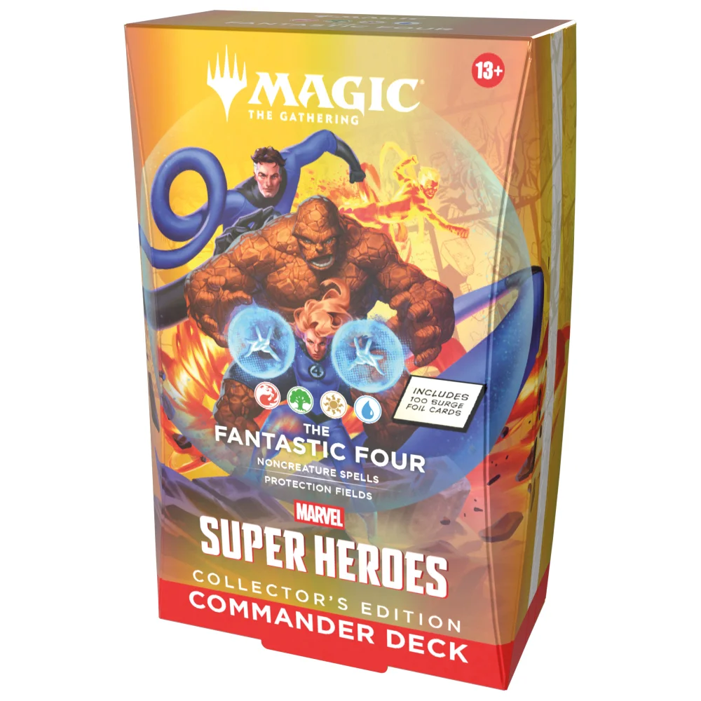 Magic: The Gathering Marvel Super Heroes Collector’s Edition Commander Deck - The Fantastic Four Afbeelding 1