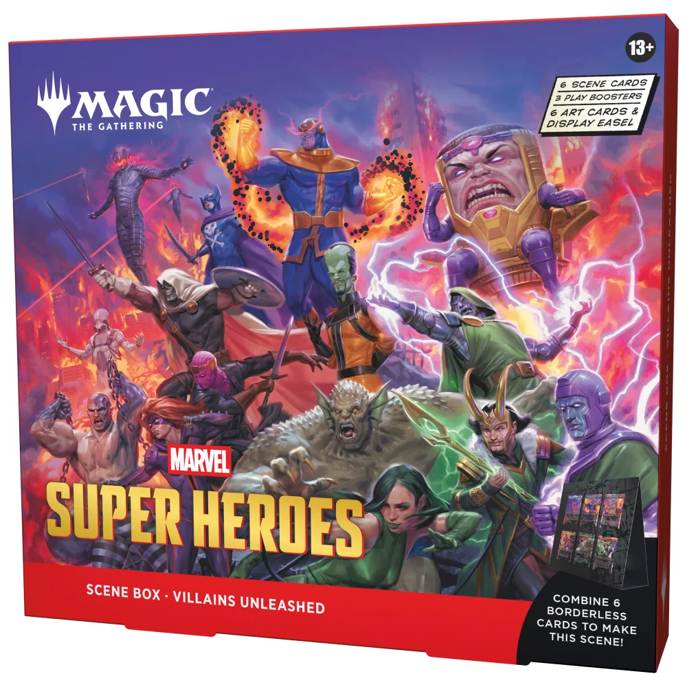 Magic: The Gathering Marvel Super Heroes Scene Box - Villains Unleashed Afbeelding 1