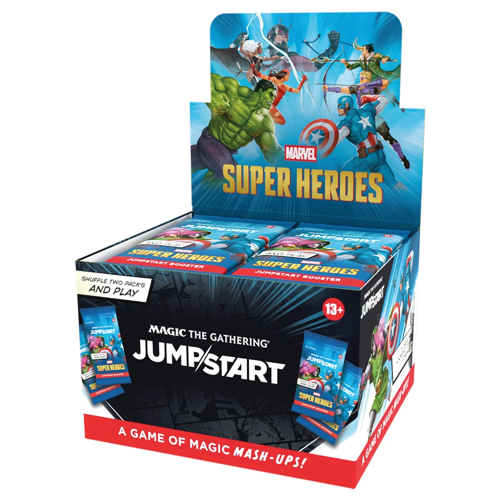 Magic: The Gathering Marvel Super Heroes Jumpstart Booster Box (24 Packs) Afbeelding 1
