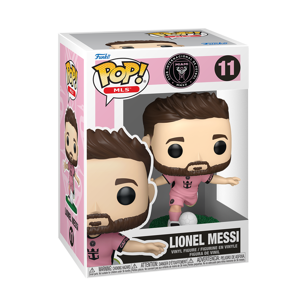 POP MLS: Inter Miami- L Messi - Pink Afbeelding 1