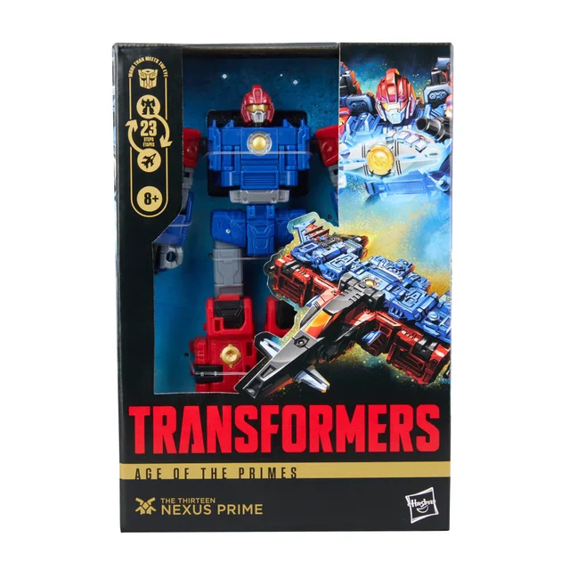 Hasbro Transformers Toys Age of the Primes The Thirteen Nexus Prime 6" Action Figure, 8+