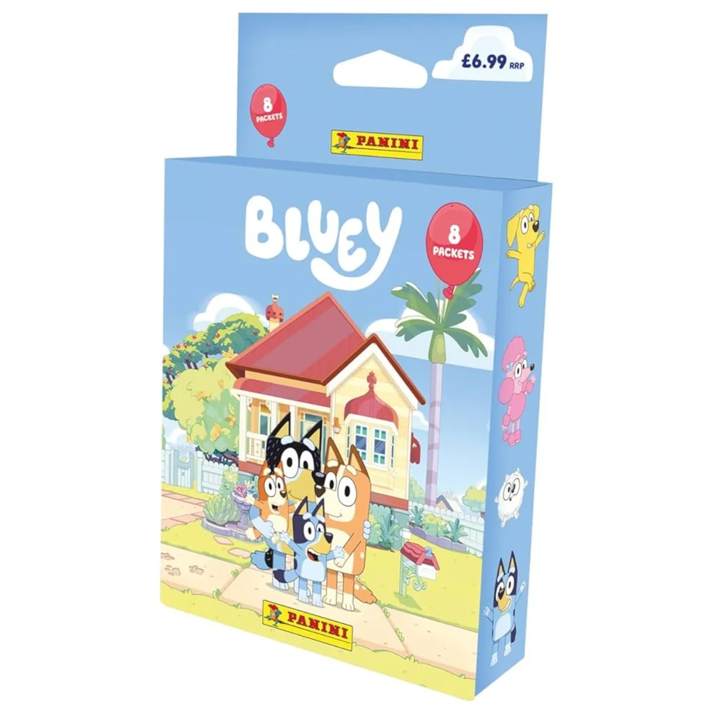 Panini Bluey Funny Yummy Sticker Collection Multiset Afbeelding 1