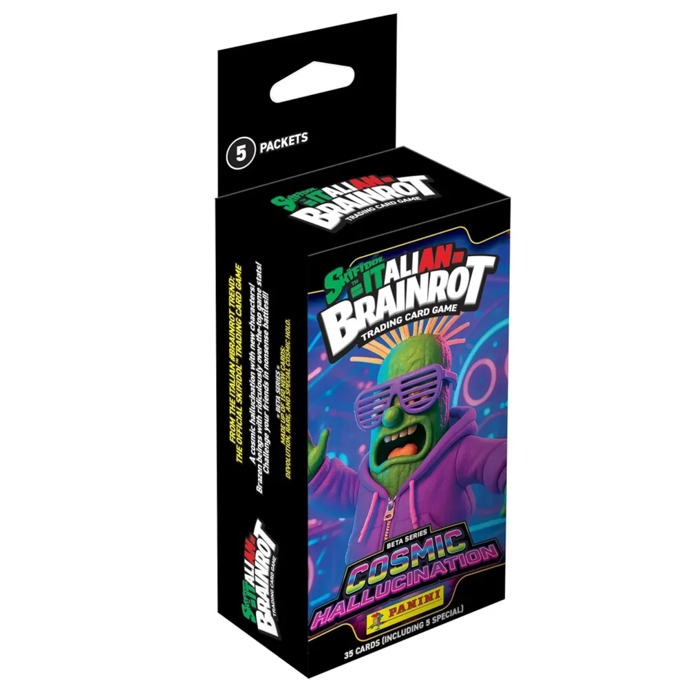 Panini Skifidol Italian Brainrot Cosmic Hallucination Trading Card Collection Multiset Afbeelding 1