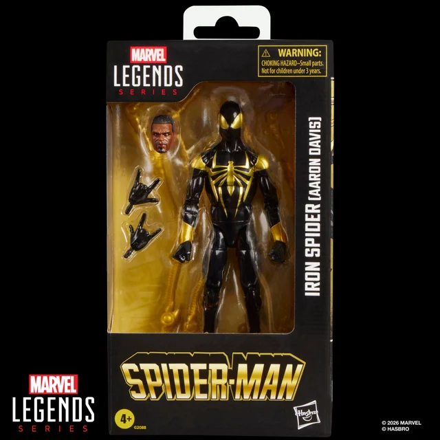 Hasbro Marvel Legends Iron Spider Aaron Davis 6-Inch Action Figure