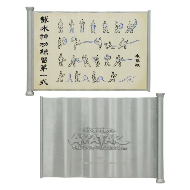 Avatar: The Last Airbender - Waterbending Scroll Metal Replica