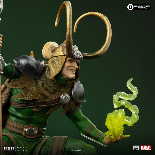 Iron Studios Marvel Comics Loki Art Scale 1/10 Statue