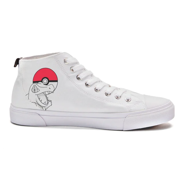 Pokémon Totodile Manga Panel High Top - White