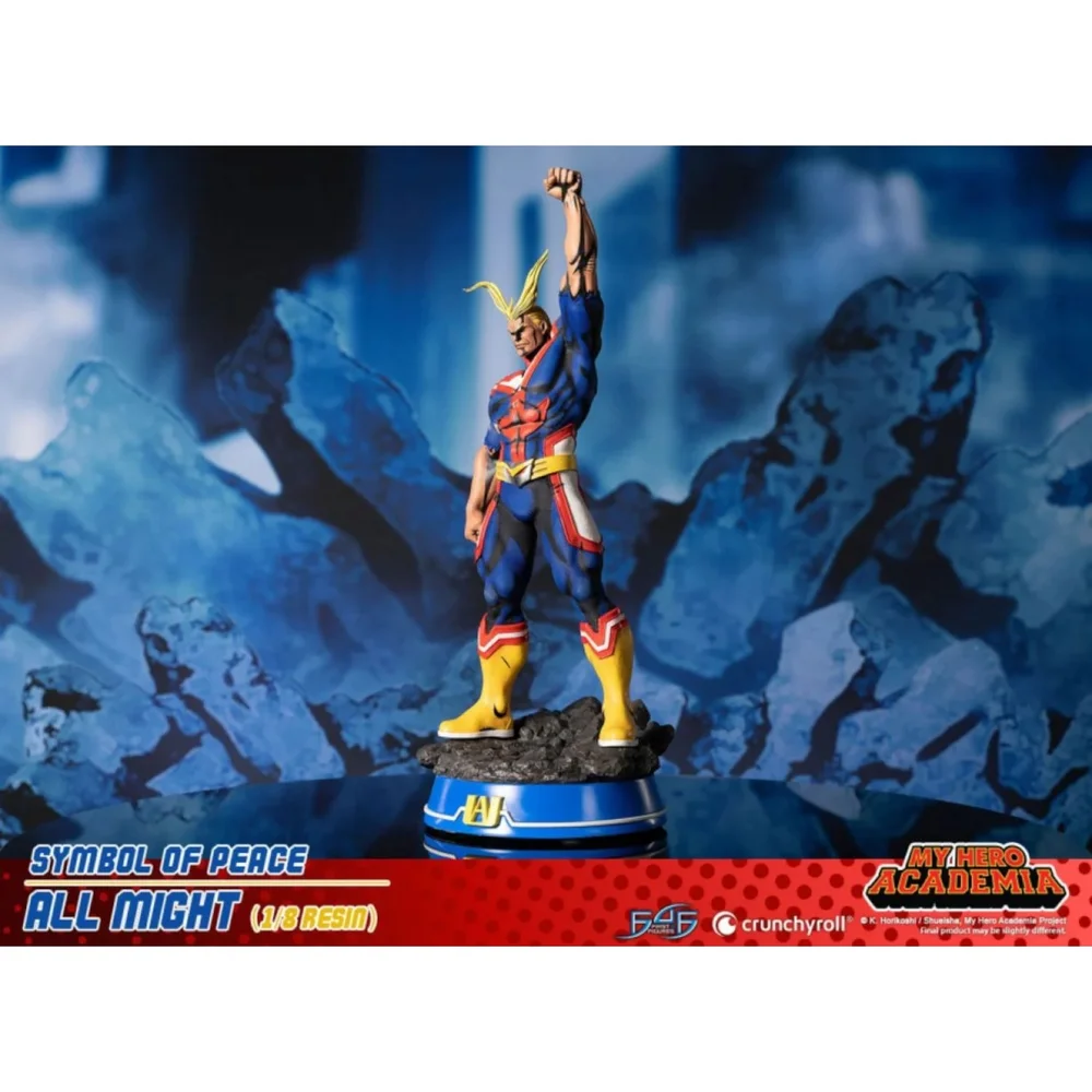 First 4 Figures My Hero Academia Symbol Of Peace All Might 1/8Th Scale Resin Statue Afbeelding 1