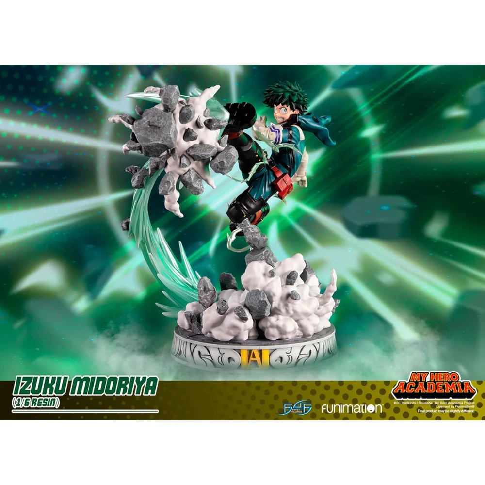 First 4 Figures My Hero Academia Izuku Midoriya 1/6th Scale Resin Statue (40cm) Afbeelding 1