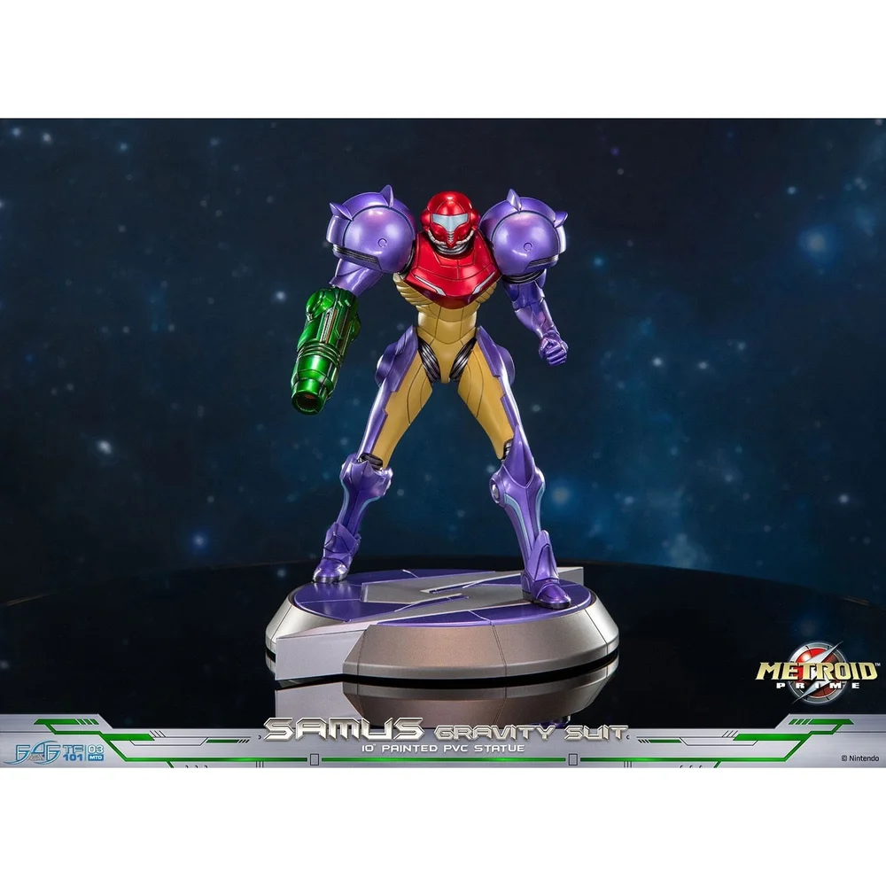 First 4 Figures Metroid Prime Samus Gravity Suit Standard Edition PVC Statue (25cm) Afbeelding 1