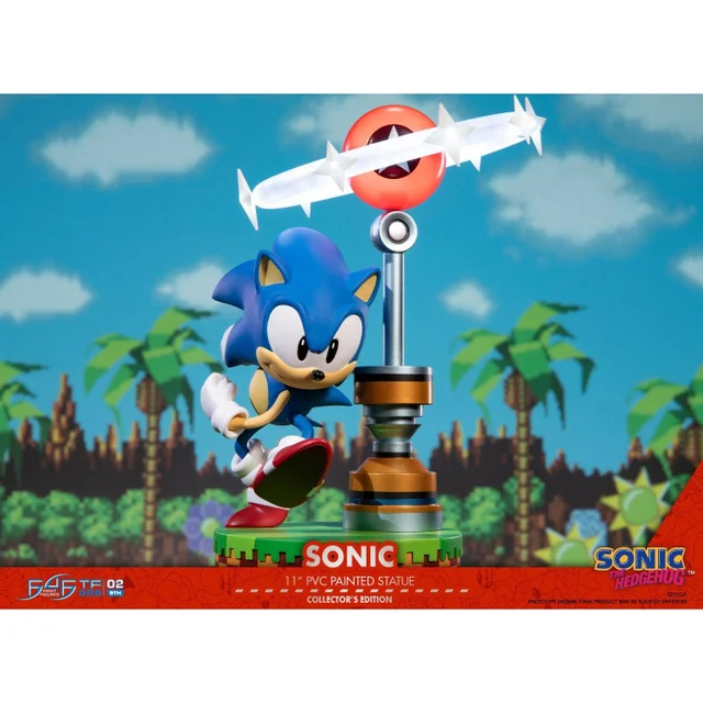 First 4 Figures Sonic The Hedgehog Sonic Collector's Edition PVC Statue (27cm)