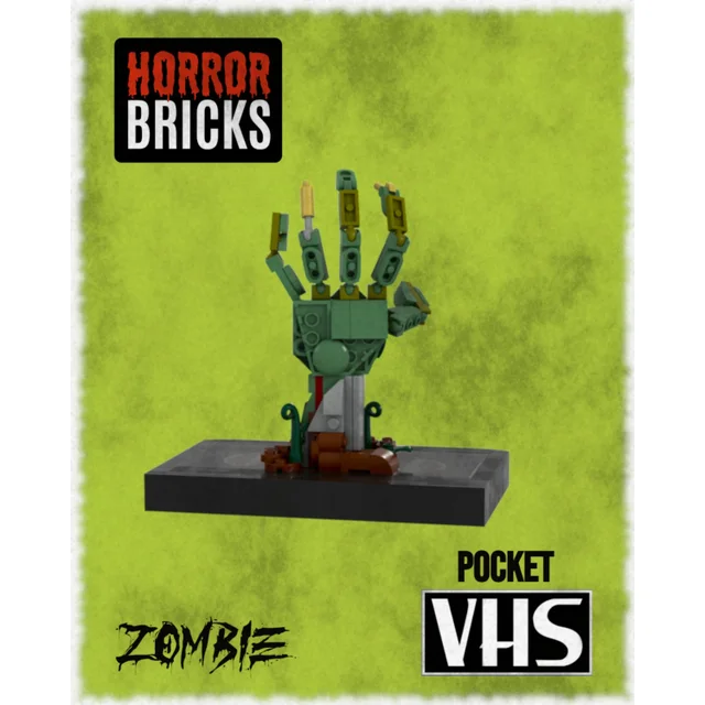 POCKET VHS #2 : Zombie - Limited First Edition By Horror Bricks