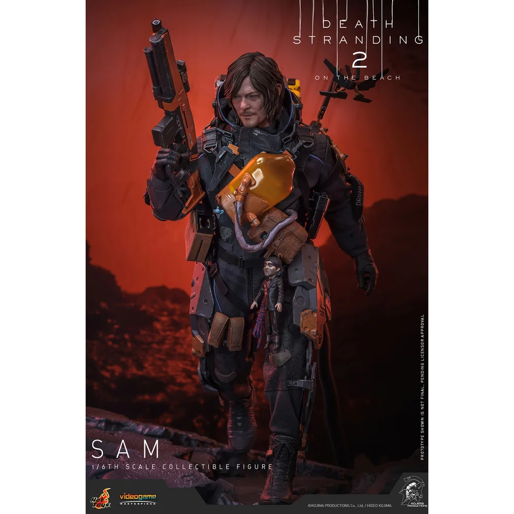Hot Toys Death Stranding 2: On the Beach Sam 1/6 Scale Artisan Deluxe Edition Statue (31cm) Afbeelding 1