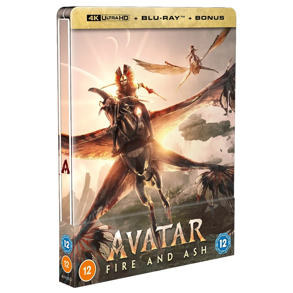 AVATAR : FIRE AND ASH 4K UHD + BD + BONUS DISC STEELBOOK Afbeelding 1