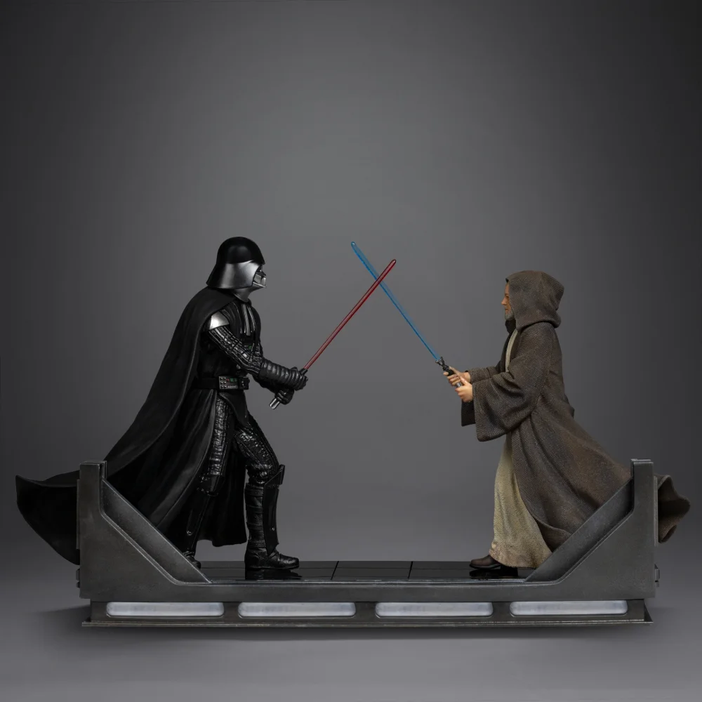 Iron Studios Star Wars Darth Vader vs Obi-Wan Kenobi (2025 Event Exclusive) Art Scale 1/10 Statue Afbeelding 1