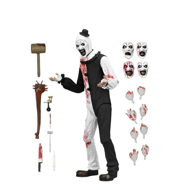 NECA Terrifier 2 Art The Clown (Blood Splattered) Ulitmate 7 Inch Scale Action Figure