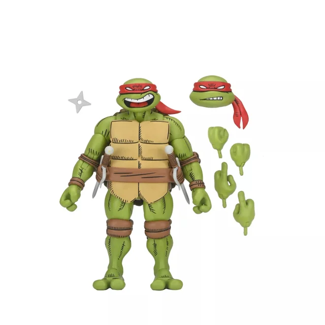 NECA Teenage Mutant Ninja Turtles X Usagi Yojimbo Raphael Ulimate 7 Inch Scale Action Figure