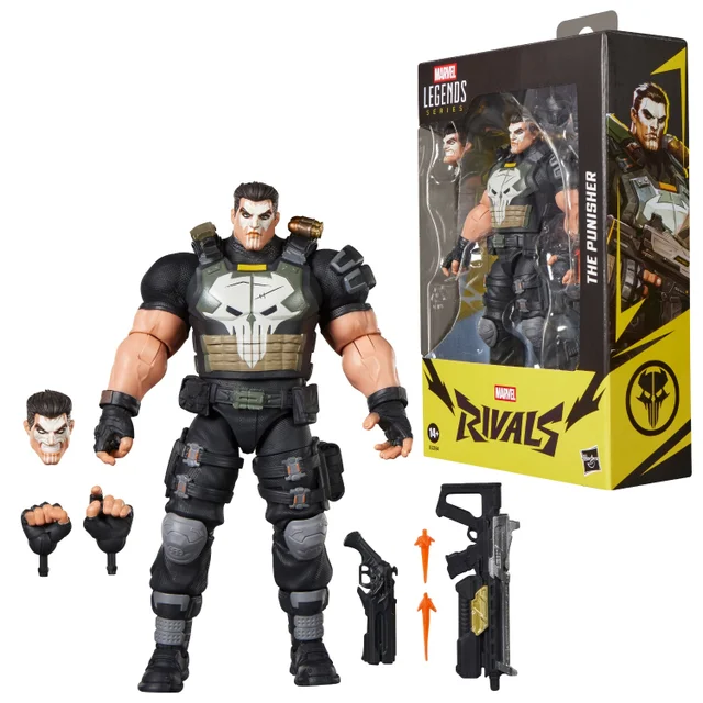 Marvel Legends Series Marvel Rivals The Punisher, Video Game-Inspired Collectible 15 cm Action Figure