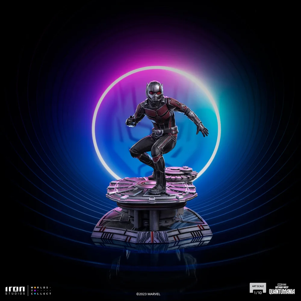 Iron Studios Ant-Man Quantumania Ant-Man and the Wasp Deluxe Art Scale 1/10 Statue Afbeelding 1