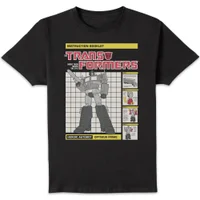 Transformers Optimus Prime Instructional Men's T-Shirt - Black
