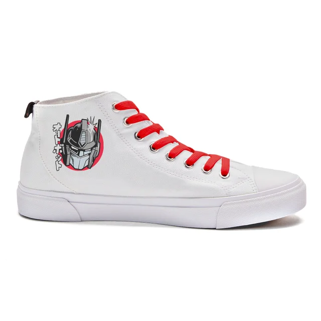 Akedo x Transformers Optimus Prime High Top - White