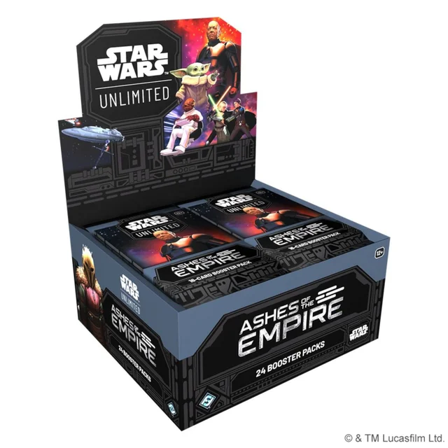 Star Wars: Unlimited TCG Ashes of the Empire Booster Box (24 Packs)
