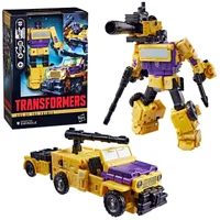 Transformers Age of the Primes Combaticon Swindle, Voyager Class 16.5 cm Converting Action Figure, Robot Toys for Ages 8+