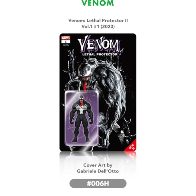 Hot-Toys-Pocket Cover Marvel 006H Venom Excl