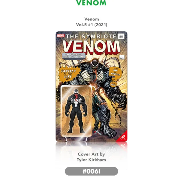 Hot-Toys-Pocket Cover Marvel 006I Venom Excl