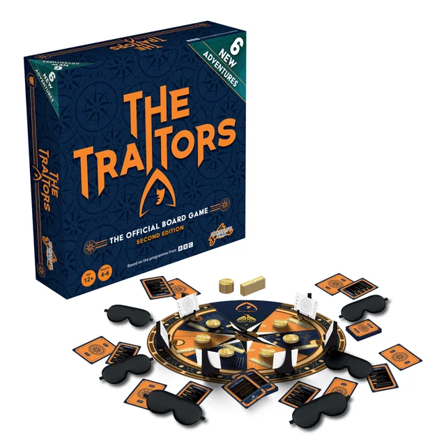 The Traitors Board Game Second Edition