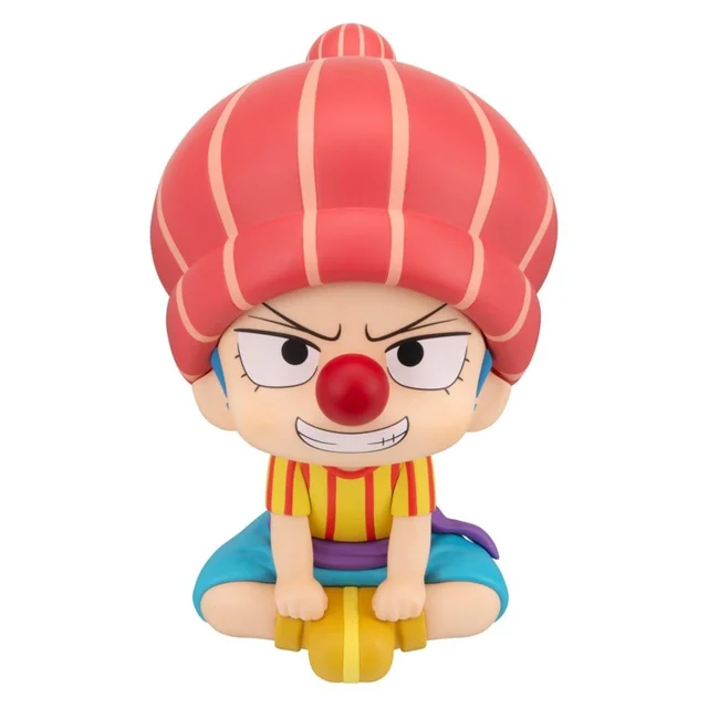 One Piece Look Up PVC Figure Buggy Childhood Ver. 11 cm