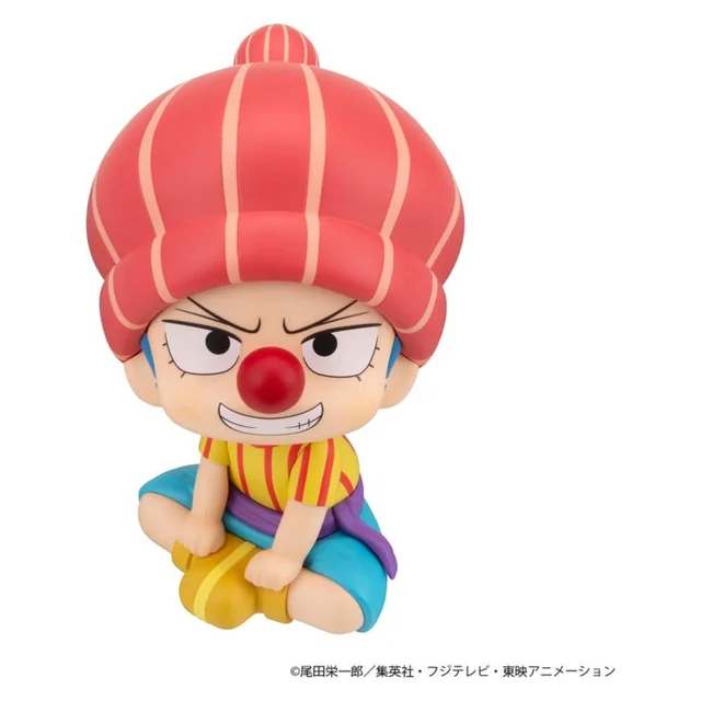 One Piece Look Up PVC Figure Buggy Childhood Ver. 11 cm