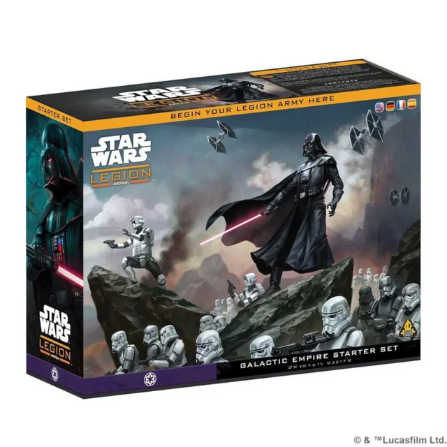 Star Wars: Legion Galactic Empire Starter Set Miniatures Expansion