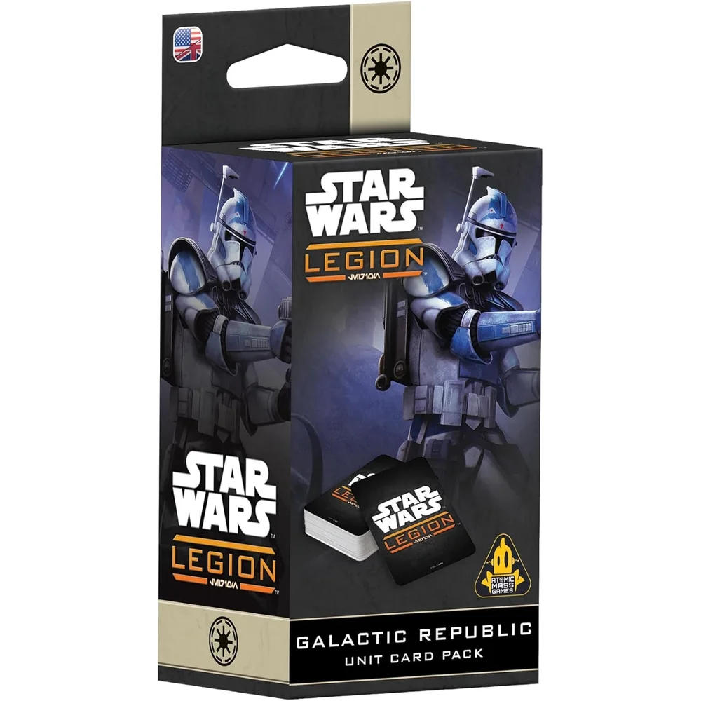 Star Wars: Legion Galactic Republic Card Pack Miniatures Expansion Afbeelding 1