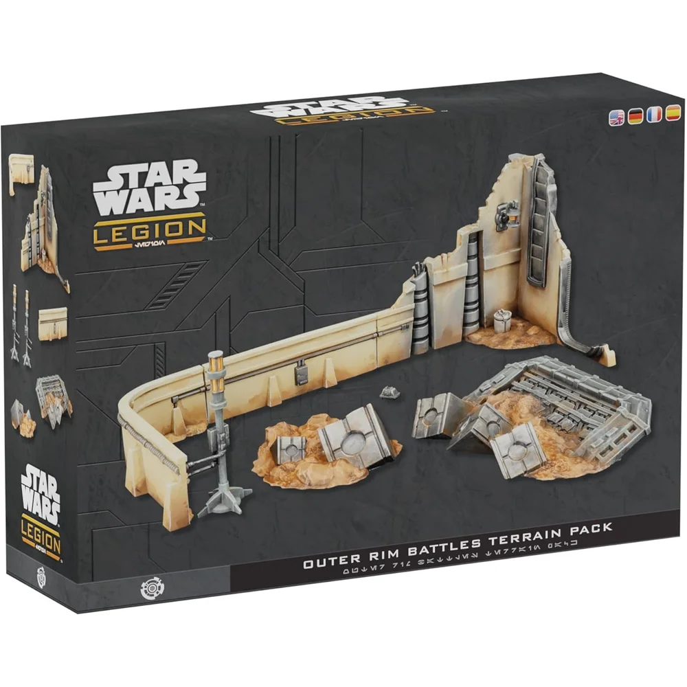 Star Wars Legion Outer Rim Battles Terrain Pack Miniatures Expansion Afbeelding 1